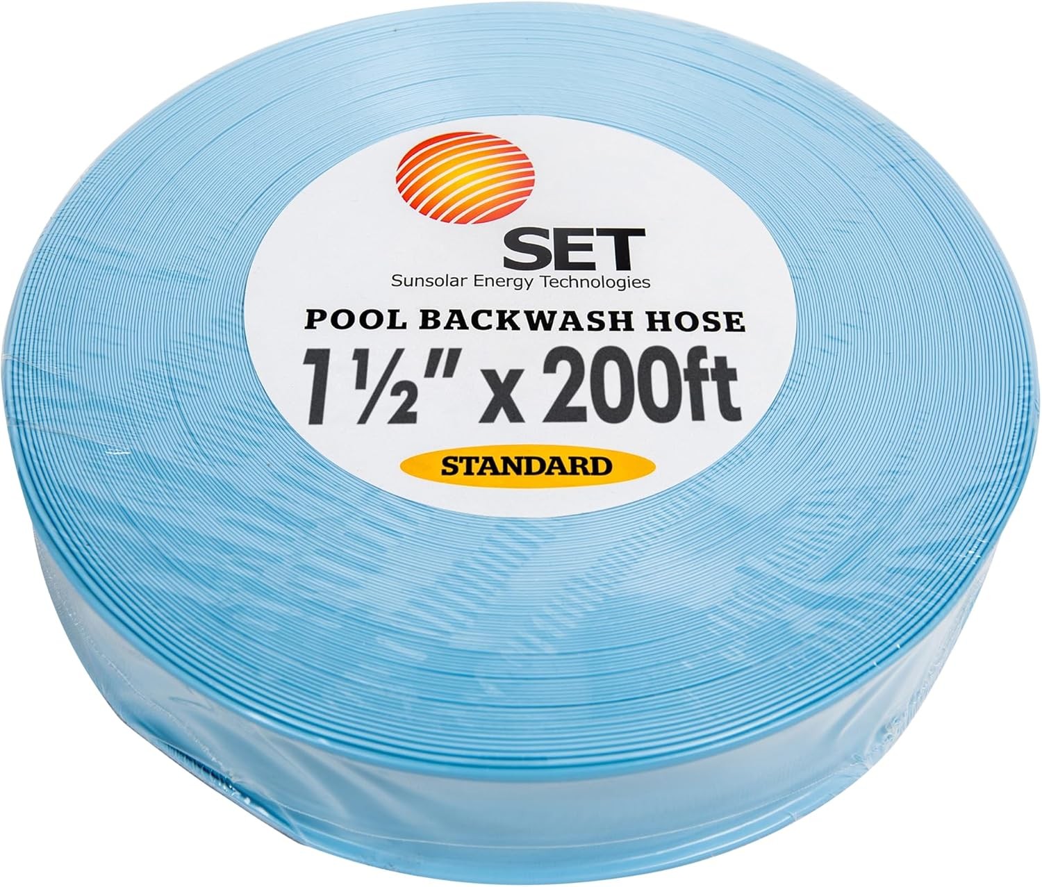 Swimming Pool 1.5" Backwash Discharge Hose - 200 ft long