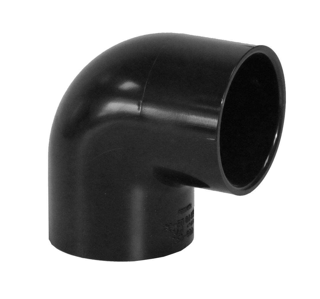 90 Degree Elbow 2" Black