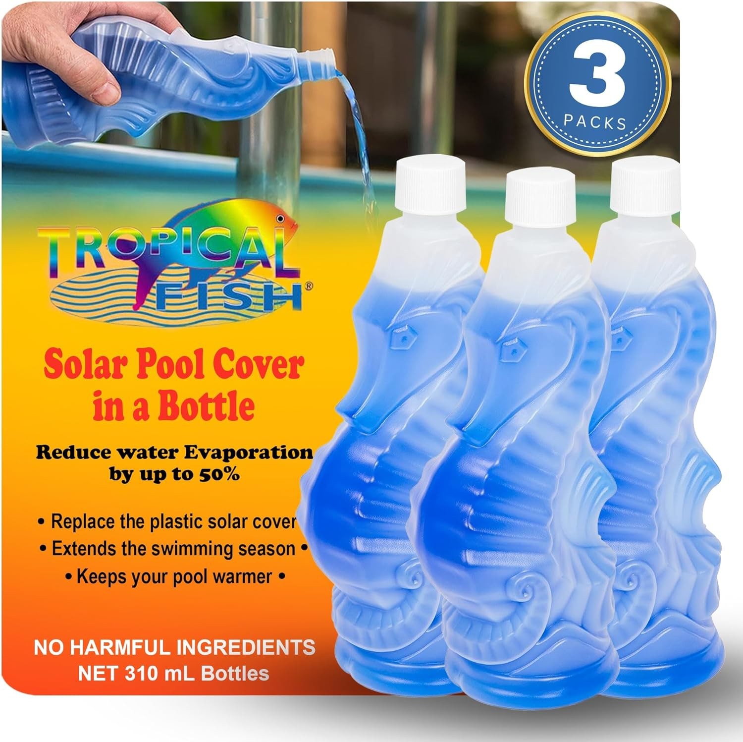Liquid Solar Blanket In A Bottle - 3Pk