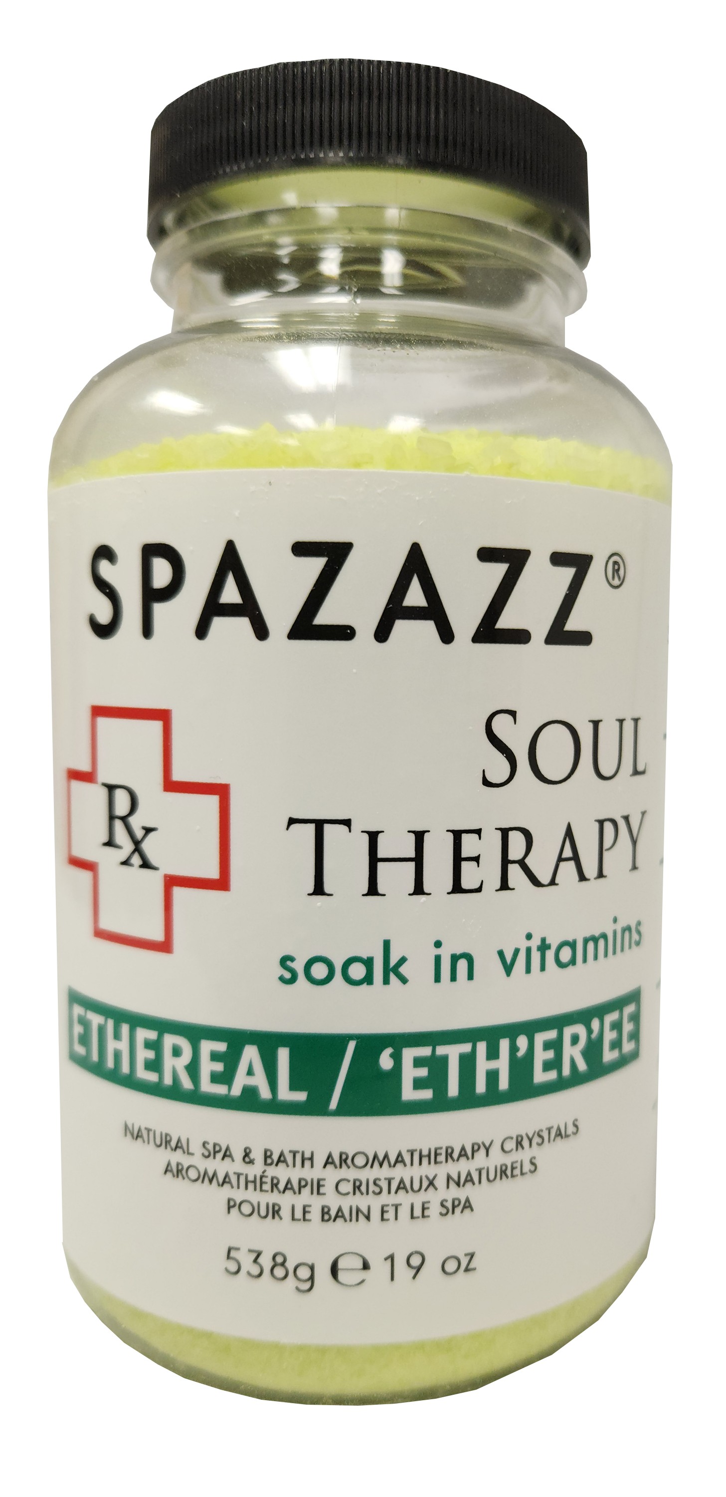 Spazazz Aromatherapy Spa and Bath Crystals - Soul Therapy 19oz