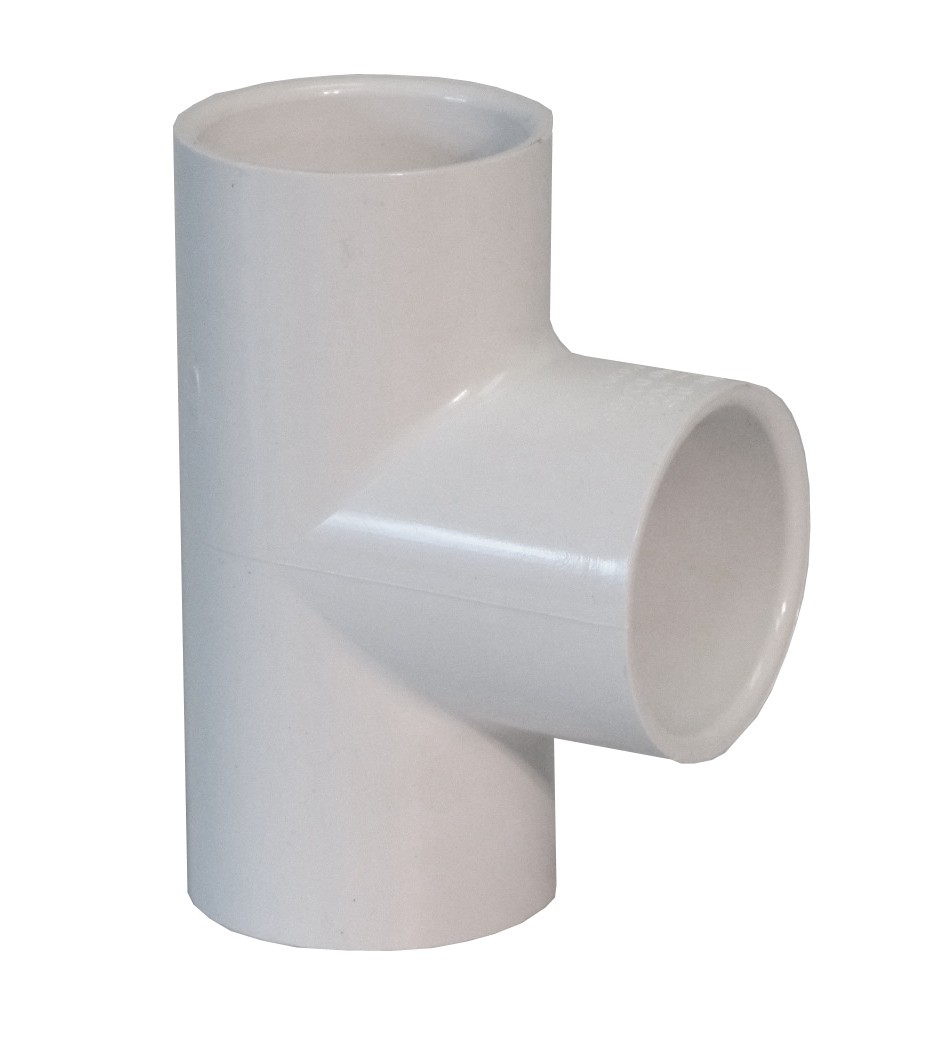 Pvc Tee 1.5" White