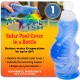 TROPICAL FISH LIQUID SOLAR BLANKET - Liquid Heat - Solar Pool Cover in a Bottle - Reduce Evaporation, Conserve Heat - 310 mL